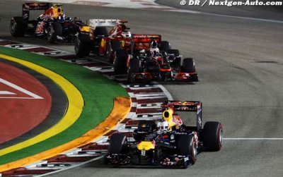 Pirelli: Vettel claims first victory in Singapore