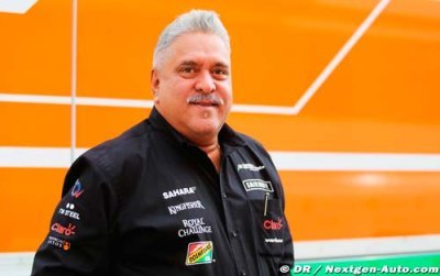 Mallya apprécie de voir Force India à la lutte avec McLaren
