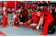Ferrari denies making Vettel announcement