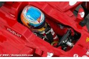 Alonso donnera tout le samedi après-midi