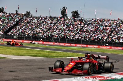 Binotto salue l’esprit d’équipe de ses pilotes à Mexico
