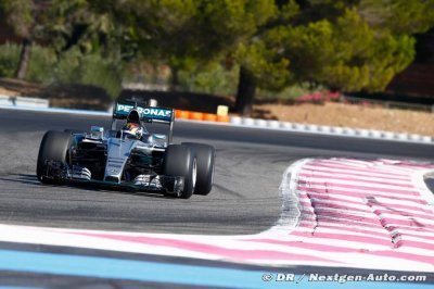 Pirelli conclut ses essais au Paul Ricard avec Mercedes