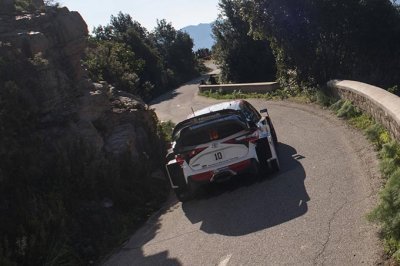 L’équipe Toyota s’est bien préparée pour la Corse