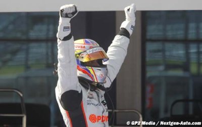 Maldonado crushes competition in feature race