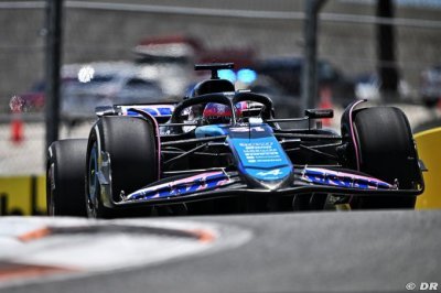 Ocon encourage Alpine F1 à ’ne pas célébrer trop fort’ le point marqué