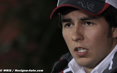 Perez va faire sa 1ère apparition avec McLaren