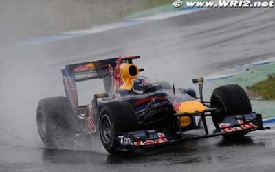 Vettel en tête à mi-séance