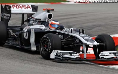 La Williams FW33 a encore de grosses faiblesses