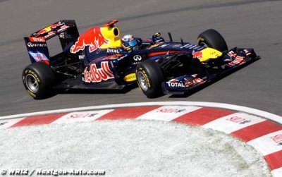 Vettel se replace avant les qualifications