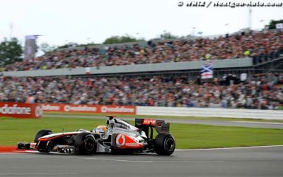 Hamilton n’a pas pu attaquer comme il le voulait