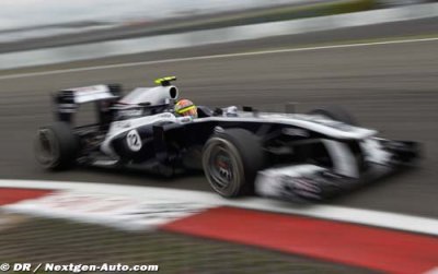 Encore une course difficile pour Williams