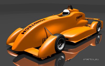FondTech dévoile sa monoplace 100% électrique