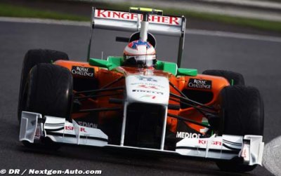 Force India est assez optimiste pour Monza