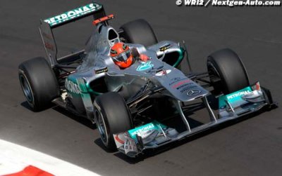 Schumacher s’est beaucoup amusé aujourd’hui