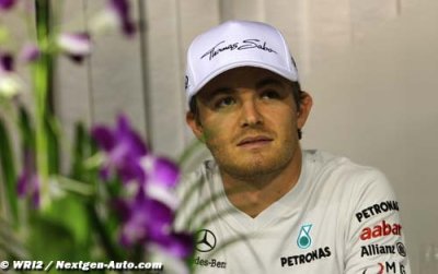 Rosberg veut dépasser Massa au championnat