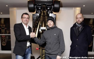 Raikkonen a découvert Enstone aujourd’hui