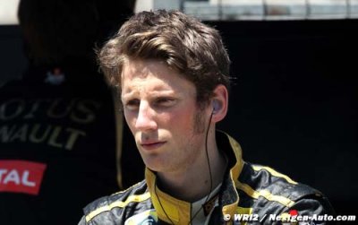Grosjean veut être l’équipier de Raikkonen