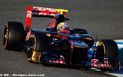 La STR7 donne confiance à Vergne