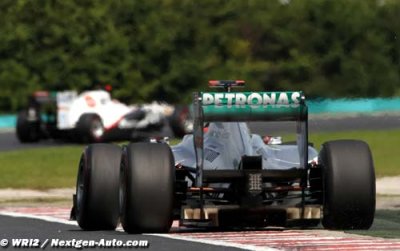 Shakedown réussi pour la F1 W03 de Mercedes AMG