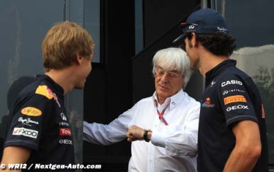 Ecclestone croise les doigts pour Webber