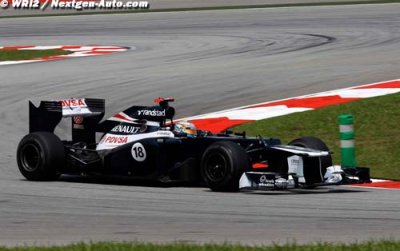 Maldonado et Senna apprécient Barcelone