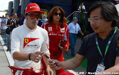 Alonso ne serait pas contre un GP de Belgique sous la pluie