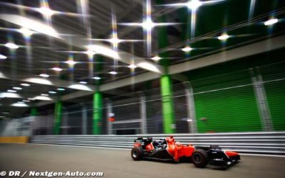 Marussia se sent pousser des ailes à Singapour
