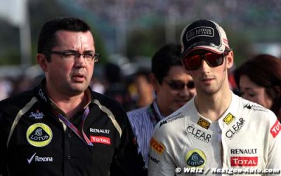 Boullier refuse de confirmer Grosjean pour 2013