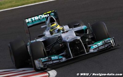 Mercedes travaillera encore sur la voiture 2012
