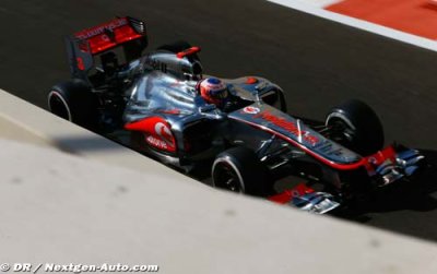 Button pas aussi heureux que son équipier