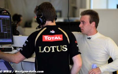 Valsecchi a apprécié sa séance avec la Lotus E20