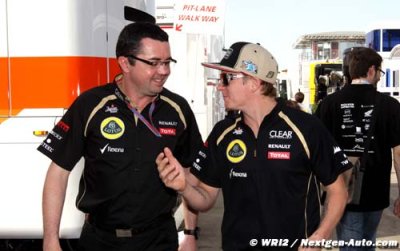 Eric Boullier n’a jamais douté de Raikkonen