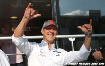 Schumacher a testé une Ducati