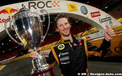 Grosjean ravi de sa victoire à la ROC
