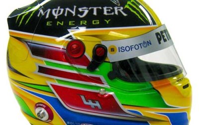 Hamilton change son casque