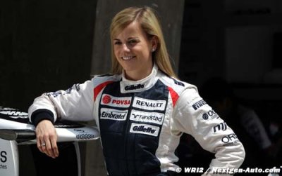 Susie Wolff cherche à compléter son emploi du temps chez Williams