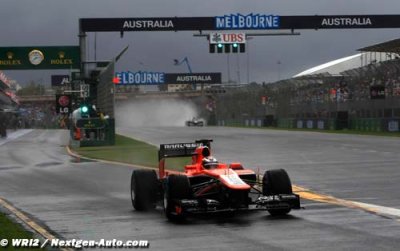 Max Chilton content de sa première qualif