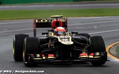 Grosjean satisfait de voir la performance en hausse