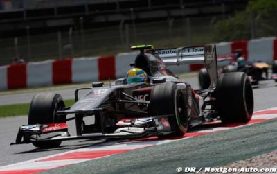 Sauber, à la porte des points, se console avec le meilleur tour