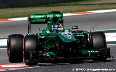 Caterham et Pic devant les Marussia