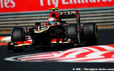 Hungaroring L3&nbsp;: Grosjean devant, Perez dans le mur