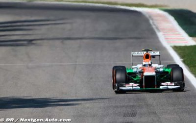 Force India quitte l’Italie sans aucun point