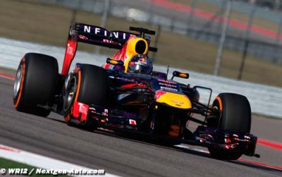 Victoire tranquille de Sebastian Vettel à Austin