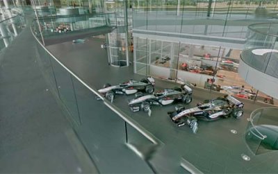 McLaren ouvre ses portes à Google Street View