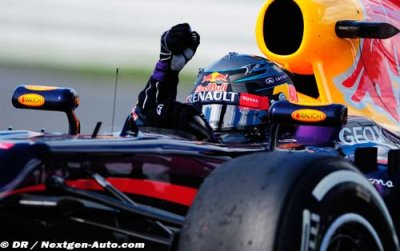 Vettel reçoit une nouvelle récompense