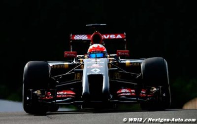 Grosjean au travail, Maldonado à la faute