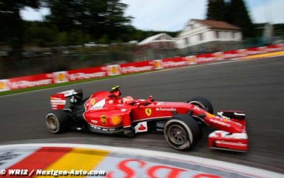 Raikkonen devra attendre 2015 pour piloter une Ferrari à son goût