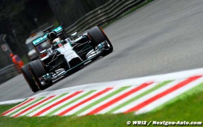 Monza L3&nbsp;: Hamilton au top, Rosberg au garage