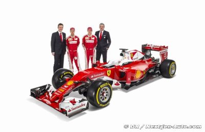 Ferrari bien plus optimiste pour 2016 selon Marchionne