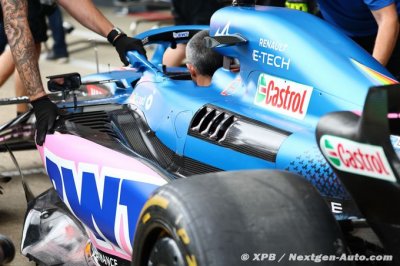 Alpine F1 n’aurait pas pu amener son évolution ailleurs qu’à Silverstone